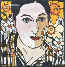 Self-portrait with Daffodils